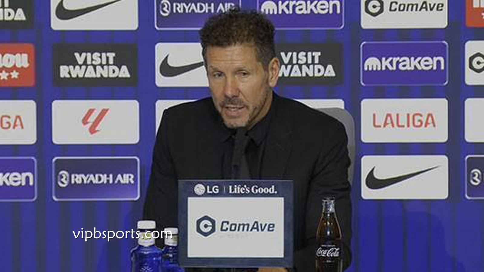 B体育热点资讯 - 西蒙尼｜在我们还没反应过来时，阿尔瓦雷斯已经开始进球了