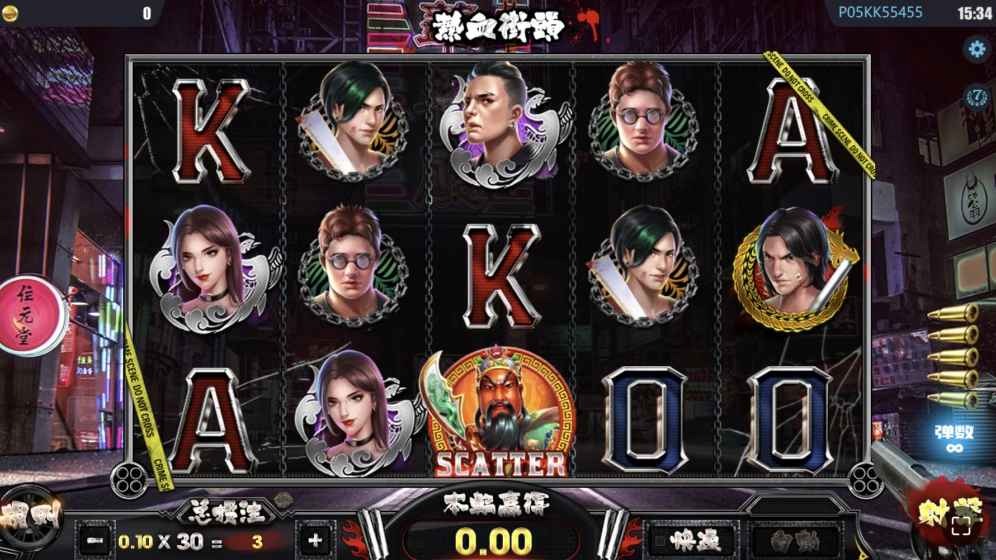 九游娱乐《热血街头》玩法全解析——LGD电子打造的5轴3行高爆老虎机