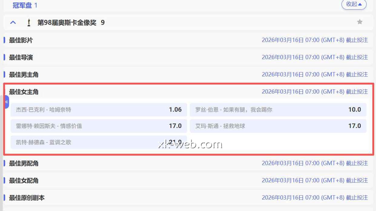 星空体育 | 奥斯卡奖投注